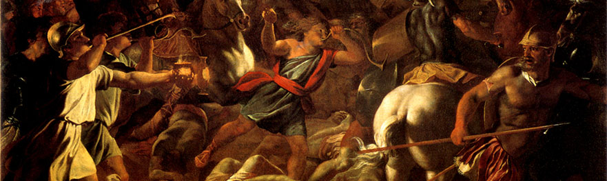 Painting of Battle of Gideon Against the Midianites